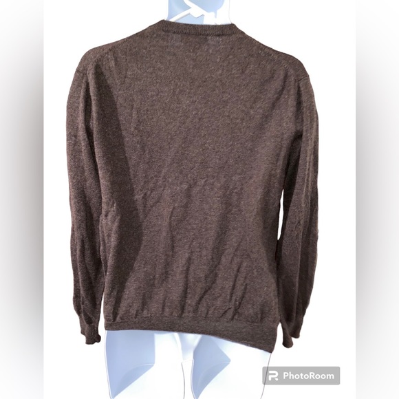 Toscano Blue Men's Sweater Size L - Picture 2 of 5